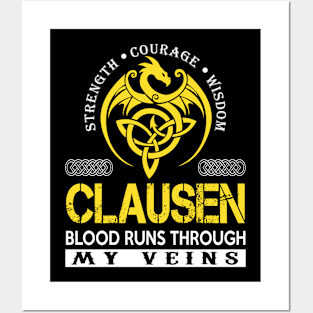 CLAUSEN Posters and Art